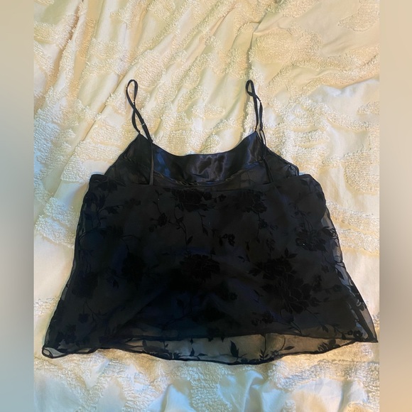 Valerie Stevens Double Lined Black Velvet Tank - Picture 4 of 4